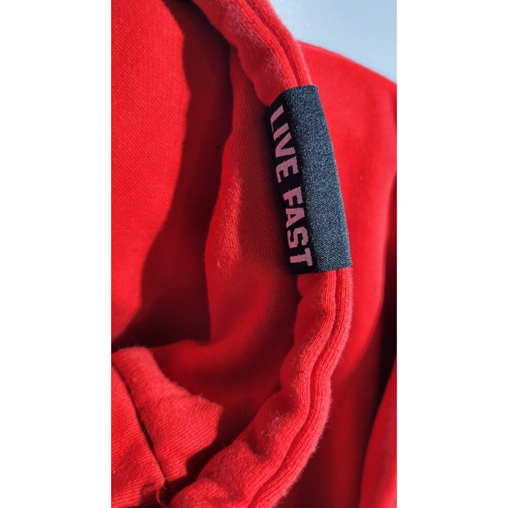 DIXXON Flannel Ground Up Custom Form and Function Red Hoodie Size L - Picture 3 of 3